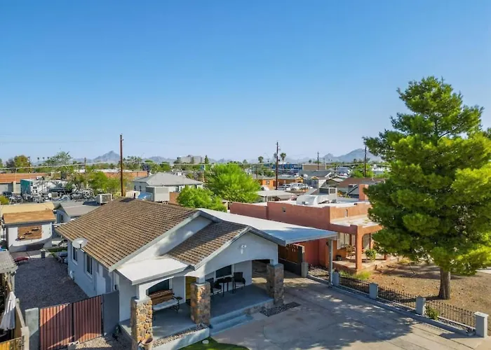 Centralphoenix - House With Kingbed-beautiful Patio Ferienhaus Phoenix