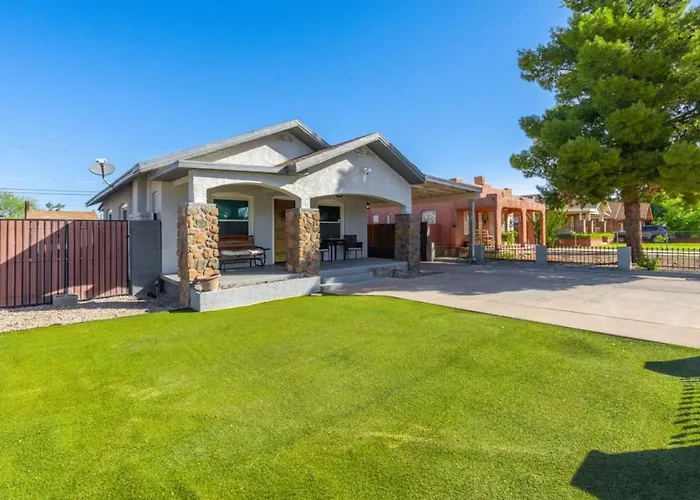 Centralphoenix - House With Kingbed-beautiful Patio Ferienhaus Phoenix