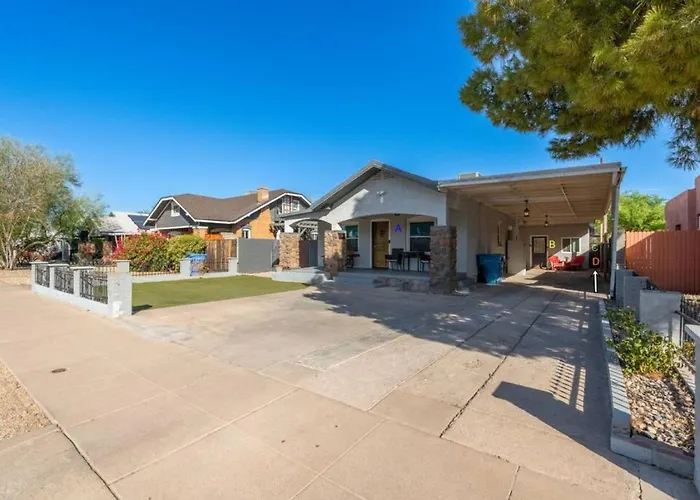 Centralphoenix - House With Kingbed-beautiful Patio Ferienhaus *